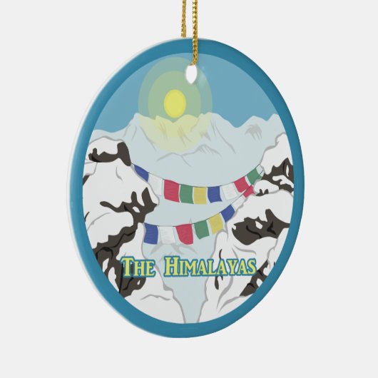 Der Himalaya Keramik Ornament (Rechts)