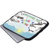 Der Himalaya Laptopschutzhülle (Vorne Knopf)