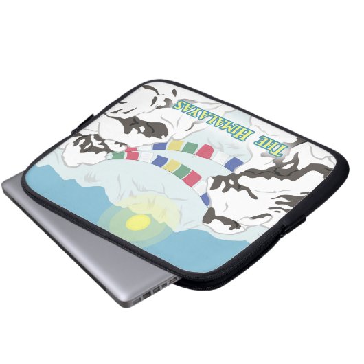 Der Himalaya Laptopschutzhülle (Vorne Knopf)