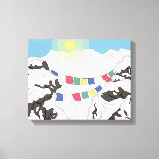 Der Himalaya Leinwanddruck (Vorderseite)