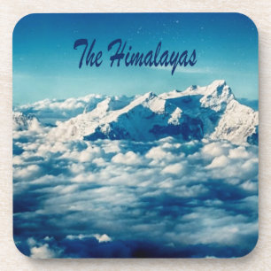 Der Himalaya mit Text Getränkeuntersetzer