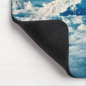 Der Himalaya mit Text Mousepad (Ecke)