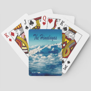 Der Himalaya mit Text Spielkarten