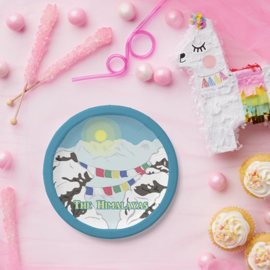 Der Himalaya Pappteller (Party)