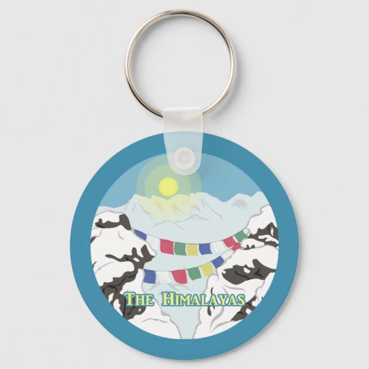 Der Himalaya Schlüsselanhänger (Vorderseite)