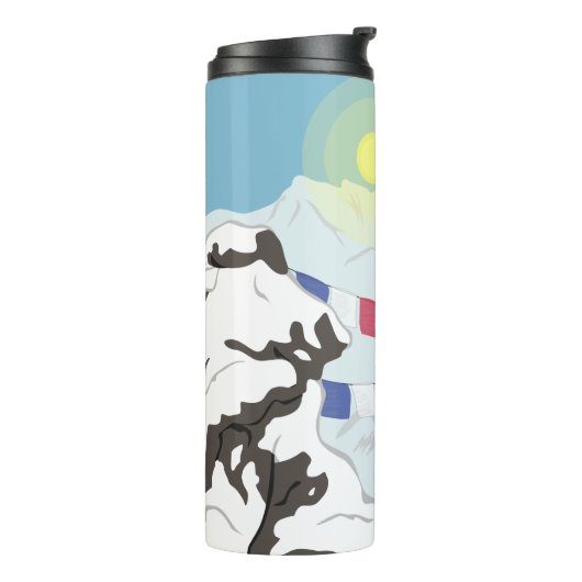 Der Himalaya Thermosbecher (Nach links gedreht)