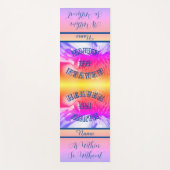 Der Himmel auf der Erde Honey ist inspirierend Yogamatte (Vorderseite)