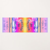 Der Himmel auf der Erde Honey ist inspirierend Yogamatte (Vorderseite (Horizontal))