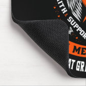 Der Himmel brauchte einen Helden, den Gott ausgesu Mousepad (Ecke)