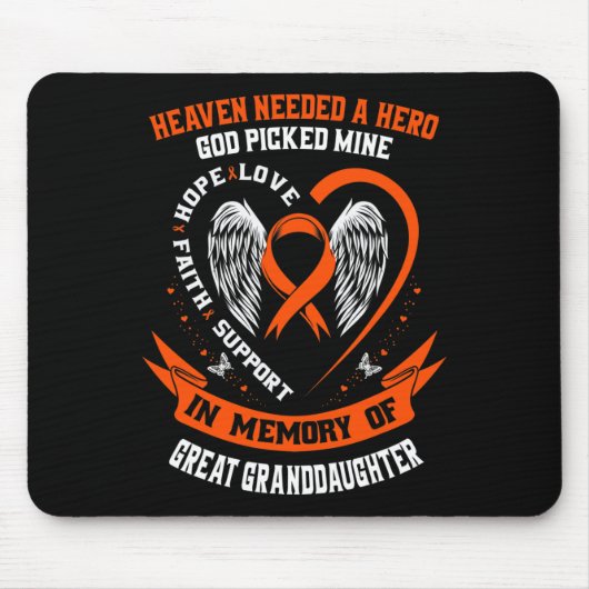 Der Himmel brauchte einen Helden, den Gott ausgesu Mousepad (Vorne)