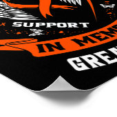 Der Himmel brauchte einen Helden Gott, der mein Gr Poster (Ecke)