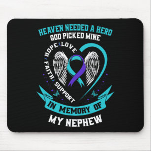 Der Himmel brauchte einen Helden Gott, der mein Ne Mousepad