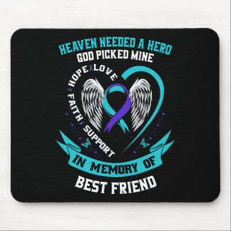 Der Himmel brauchte einen Helden Gott, der meine b Mousepad