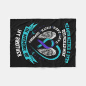 Der Himmel brauchte einen Helden Gott, der meinen  Fleecedecke (Vorderseite (Horizontal))