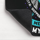 Der Himmel brauchte einen Helden Gott, der meinen Mousepad (Ecke)