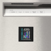 Der Himmel brauchte einen Helden Gott Pickierter V Magnet (In Situ (Geschirrspüler))