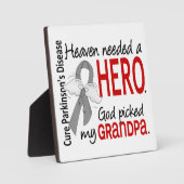 Der Himmel brauchte einen Helden Grandpa Parkinson Fotoplatte (Vorderseite)