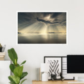 der Himmel bricht Poster (Heimbüro)