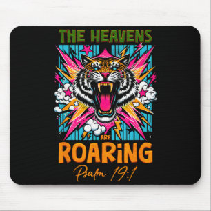 Der Himmel brüllt Psalm 19 1 Christlicher Glaube T Mousepad