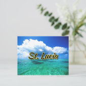 Der Himmel des Hl. Lucia Postkarte (Stehend Vorderseite)