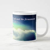 Der Himmel erklärt Psalm 19:1 Jumbo-Tasse (Rechts)