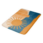 Der Himmel fällt 15 Badematte (Schrägansicht)