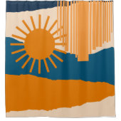 Der Himmel fällt 15 Duschvorhang (Vorderseite)