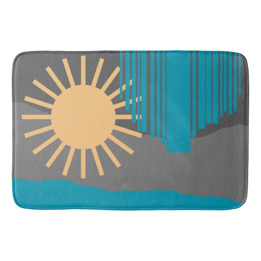 Der Himmel fällt 19 Badematte (Vorderseite)