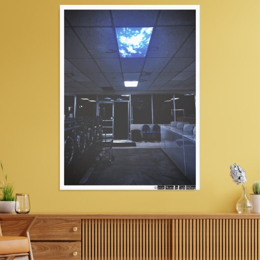 der Himmel fällt Leinwanddruck (Insitu (Wohnzimmer))