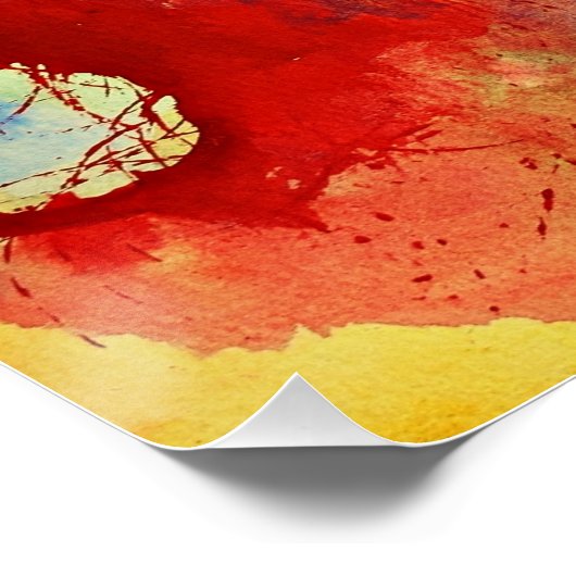 Der Himmel fällt Poster (Ecke)