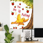 Der Himmel fällt Poster (Heimbüro)