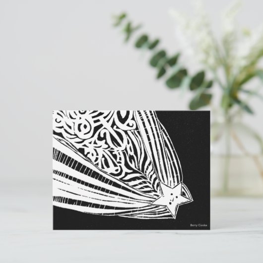 DER HIMMEL FALLT POSTKARTE (Stehend Vorderseite)