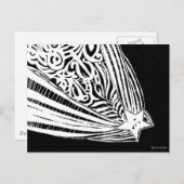 DER HIMMEL FALLT POSTKARTE (Vorne/Hinten)