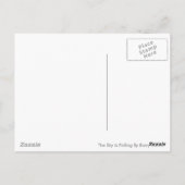 DER HIMMEL FALLT POSTKARTE (Rückseite)