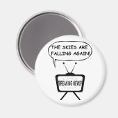 Der Himmel fällt wieder Magnet (Vorderseite/Rückseite)