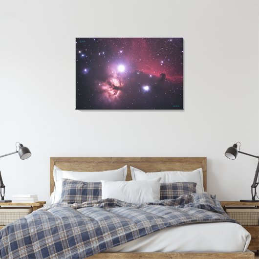 Der Himmel - große Leinwand (Insitu (Schlafzimmer))