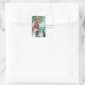 Der Himmel in unserem Soul Quadratischer Aufkleber (Tasche)