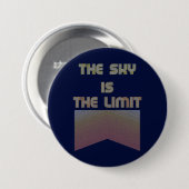 Der Himmel ist das Limit Button (Vorne & Hinten)