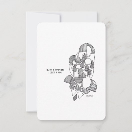 Der Himmel ist das Limit, ich glaube an Sie - Flac (Vorderseite)