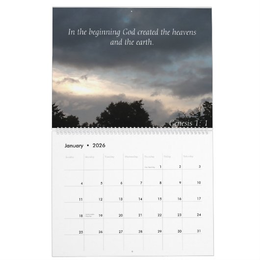 "Der Himmel ist das Limit" Kalender (Jan 2026)