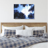 Der Himmel ist das Limit Leinwanddruck (Insitu (Schlafzimmer))