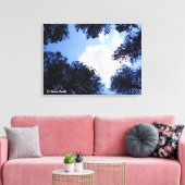 Der Himmel ist das Limit Leinwanddruck (Insitu (Wohnzimmer))