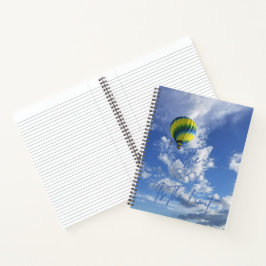 Der Himmel ist das Limit-Notebook Notizblock