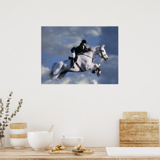 Der Himmel ist das Limit Poster (Küche)