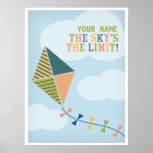Der Himmel ist das Limit-Poster Poster (Vorne)