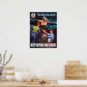 Der Himmel ist das Limit Poster! Poster (Küche)