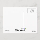 Der Himmel ist das Limit Postkarte (Rückseite)