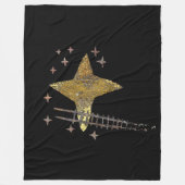 DER HIMMEL IST DER GRENZFLUSS. FLEECEDECKE (Vorderseite)