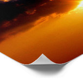 Der Himmel ist der Motivierend Limit Poster (Ecke)