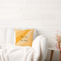 Der Himmel ist der orangefarbene abstrakte Limit